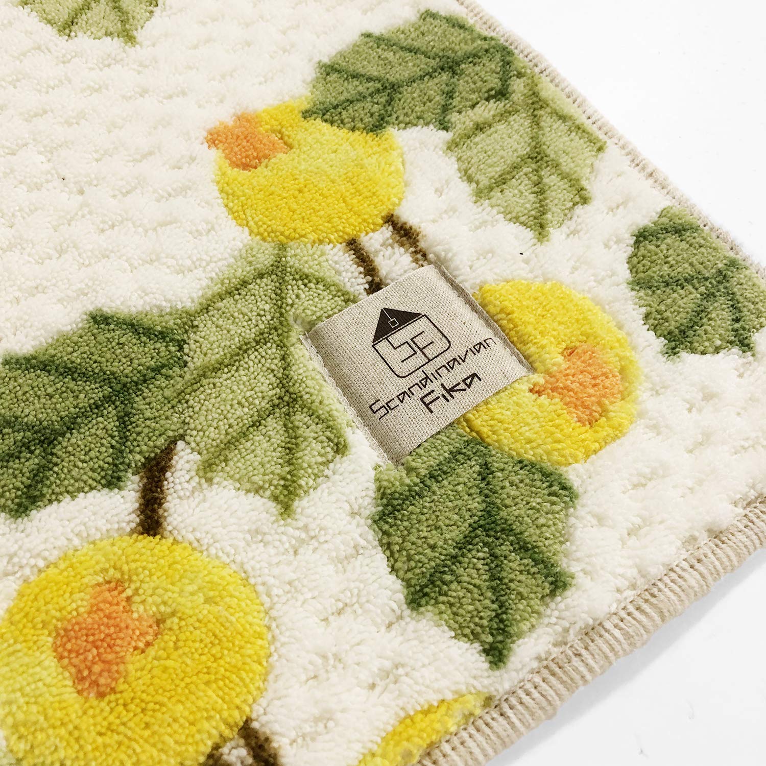 Senko Japan Toilet Mat Yellow 60X60Cm Made In Japan 35539 - YOYO JAPAN