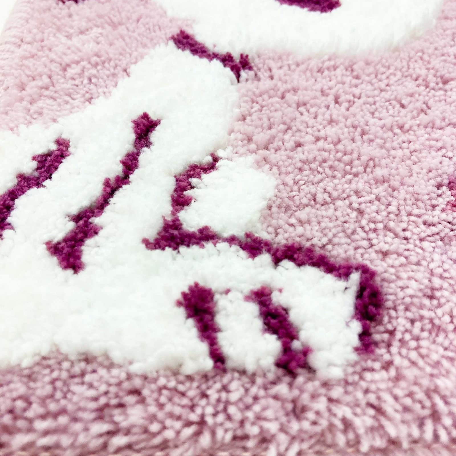 Senko Japan Snoopy Toilet Mat 80X60Cm Fluffy Pink Animal Character 65297 - YOYO JAPAN