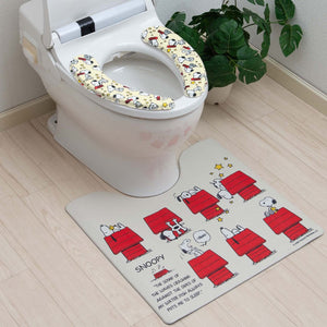 Senko Japan Toilet Seat Cushion With Snoopy Character - Energy Saving 63754 - YOYO JAPAN