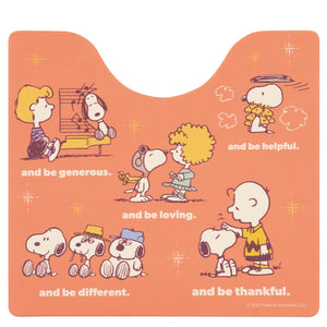 Senko Snoopy Wipeable Pvc Toilet Mat - Japan - Approx. - YOYO JAPAN