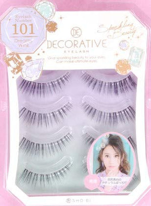 Sho-Bi 3-Piece Decorative Eyelashes 101 Dreamy Wink From Japan - YOYO JAPAN