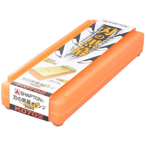 Shapton Kuromaku Sharpening Stone Ceramic Whetstone Orange #1000 - YOYO JAPAN