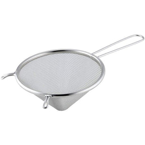 Shimomura Stainless Steel Fine Mesh Strainer with Handle 39905 - YOYO JAPAN