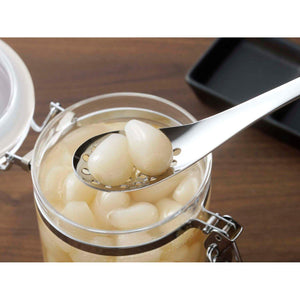 Shimomura Stainless Steel Slotted Renge Spoons (5 Pieces Set) - YOYO JAPAN