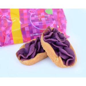 Shiroma Beni Imo Tart Japanese Purple Sweet Potato Cake 12 Pieces - YOYO JAPAN