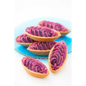 Shiroma Beni Imo Tart Japanese Purple Sweet Potato Cake 12 Pieces - YOYO JAPAN