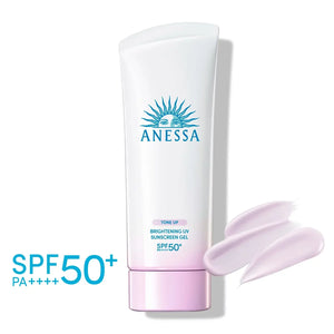 Shiseido Anessa Tone Up UV Sunscreen Gel N SPF50+ PA++++ 90g - YOYO JAPAN