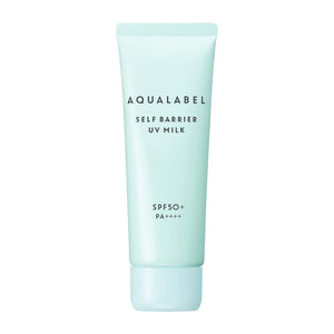 Shiseido Aqualabel Self Barrier UV Milk Sunscreen SPF50+ 45g - YOYO JAPAN