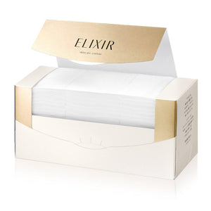 Shiseido Elixir Skincare Silk Cotton Pad 60 Sheets - YOYO JAPAN