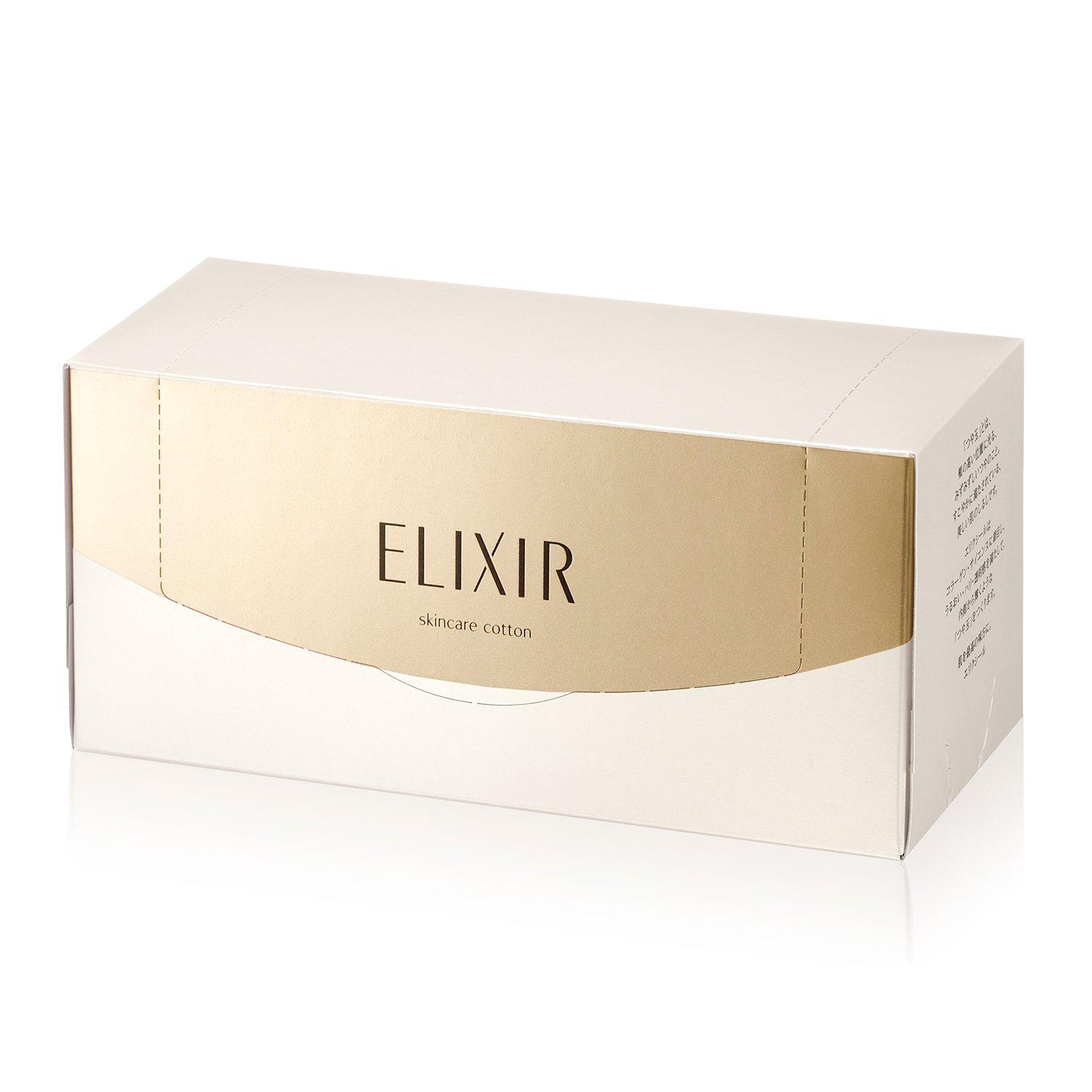 Shiseido Elixir Skincare Silk Cotton Pad 60 Sheets - YOYO JAPAN