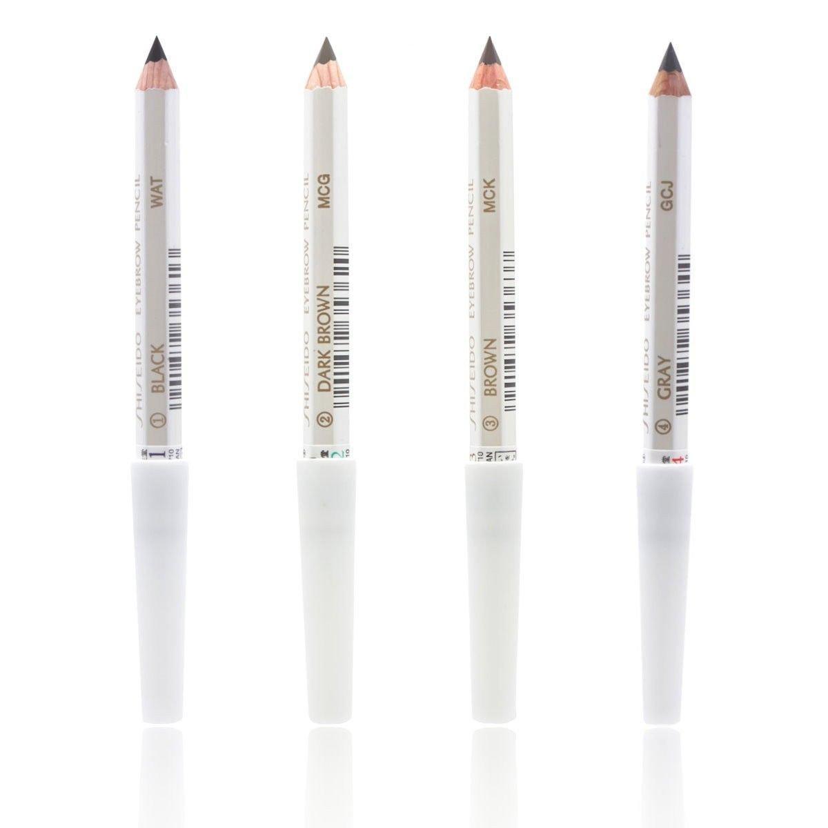 Shiseido Eyebrow Pencil – Black / Dark Brown / Brown / Gray - YOYO JAPAN