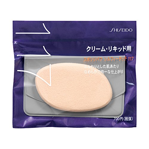 Shiseido Japan Sponge Puff Sylphy Touch For Liquid/Cream 117 - YOYO JAPAN