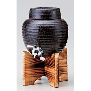 Setomono Honpo Shochu Server Tenmoku Multi Server 2.8L Japan 18X19Cm 2800Cc - YOYO JAPAN