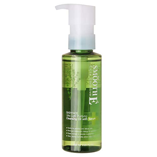 Smoothe Babyface Cleansing Oil With Serum 100ml - Japan Makeup Remover Cleansing Oil - YOYO JAPAN