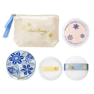 Shiseido Snow Beauty Whitening Face Powder 2019 (With Refill) - Japanese Face Powder Set - YOYO JAPAN