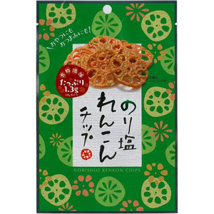 Sokan Nori Renkon Chips Japanese Seaweed Flavored Lotus Root Chips 18g (Pack of 6) - YOYO JAPAN