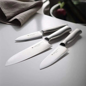 Nihon Yoshokki 3-Layer Molybdenum Kitchen Knife 100Mm - Made In Japan - YOYO JAPAN