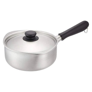 Nihon Yoshokki 3-Ply Stainless Steel Induction Saucepan 22Cm Made In Japan - YOYO JAPAN