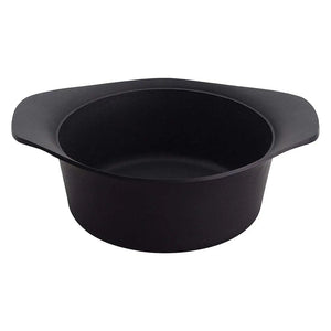 Nihon Yoshokki Cast Iron Induction Deep Casserole 22Cm Japan W/ Stainless Steel Lid - YOYO JAPAN