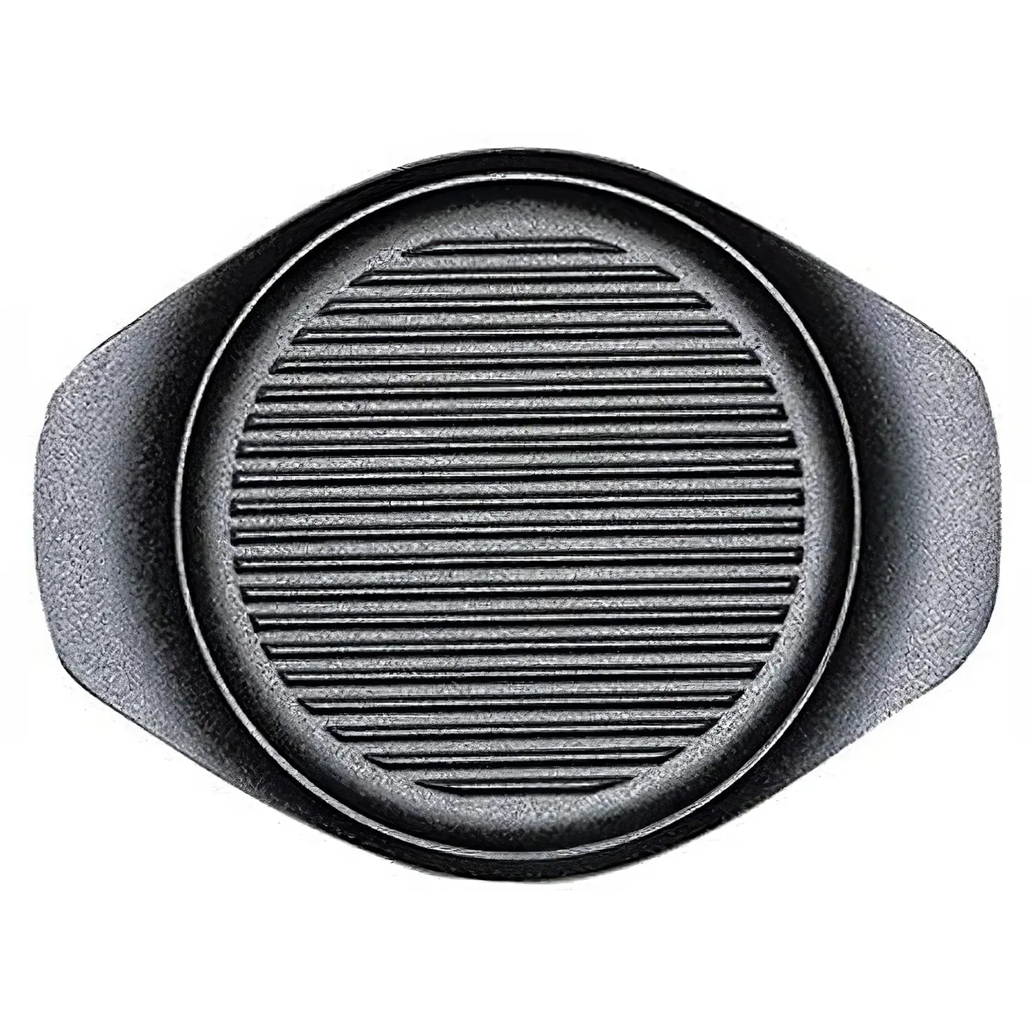 Nihon Yoshokki Sori Yanagi Cast Iron Induction Grill Pan 22Cm W/ Lid & Fork Japan - YOYO JAPAN