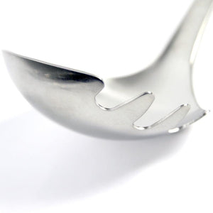 Sori Yanagi Stainless Steel Fork Ladle 288mm - YOYO JAPAN