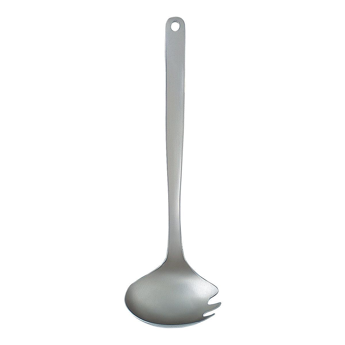 Sori Yanagi Stainless Steel Fork Ladle 288mm - YOYO JAPAN