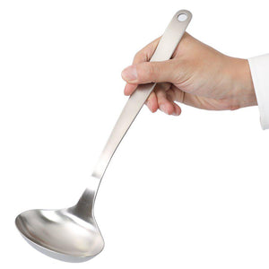 Sori Yanagi Stainless Steel Ladle 298mm - YOYO JAPAN