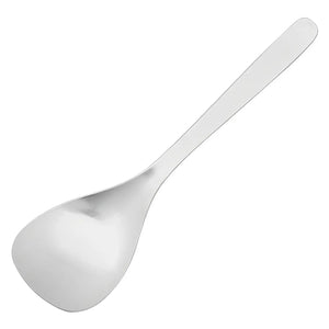 Nihon Yoshokki Large Serving Spoon Japan 25.3Cm Stainless Steel - YOYO JAPAN