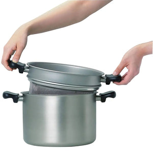 Nihon Yoshokki Sori Yanagi Stainless Steel Pasta Pot Japan - YOYO JAPAN