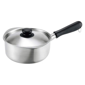 Nihon Yoshokki 18Cm Sori Yanagi Stainless Steel Saucepan Made In Japan - YOYO JAPAN