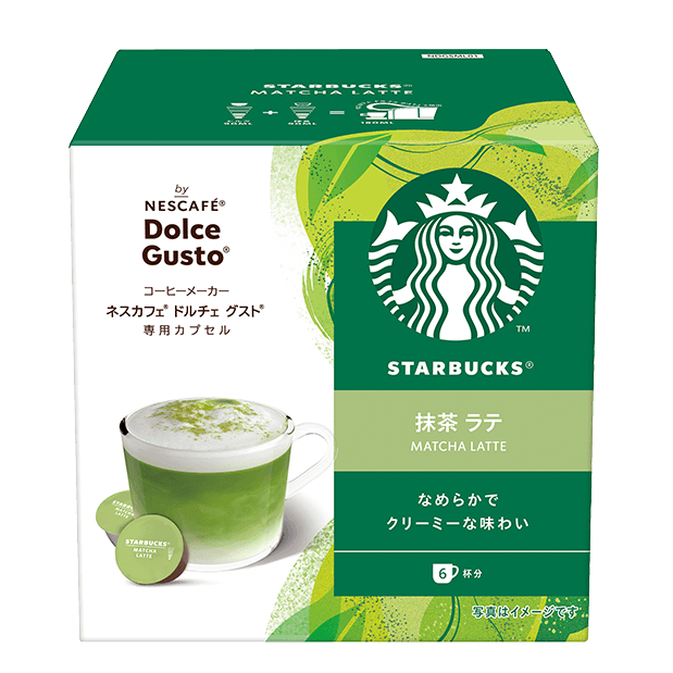Starbucks Matcha Green Tea Latte (Nescafé Dolce Gusto Capsules) 12 Pods - YOYO JAPAN