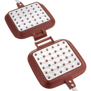Sugiyama Metal Hot Sandwich Maker Smile Cooker DX Wine Color KS-2881 - YOYO JAPAN