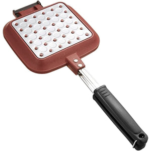 Sugiyama Metal Hot Sandwich Maker Smile Cooker DX Wine Color KS-2881 - YOYO JAPAN