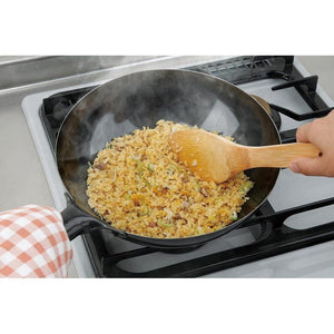 Summit Round Bottom Japanese Wok with Handle (1.2mm) - YOYO JAPAN