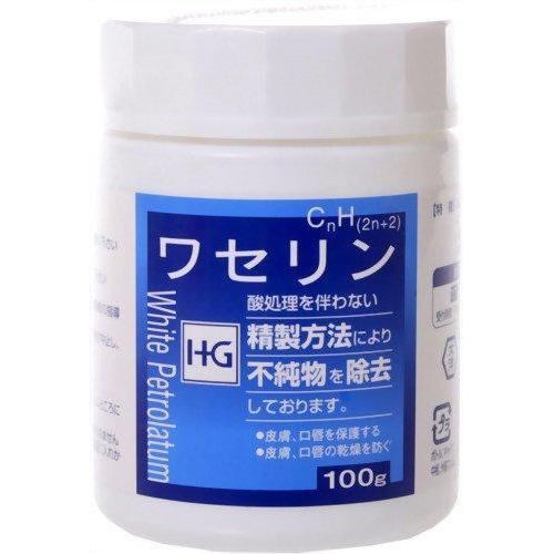 Taiyo Vaseline HG White Petroleum Jelly 100g - YOYO JAPAN