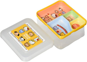 Endo Shoji Hello Kitty Kindergarten Utensil Yellow/Transparent Pr-23 Polypropylene Rtkb702 Made In Japan - YOYO JAPAN