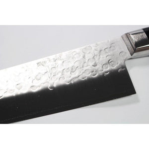 Takamura Hamono VG10 Stainless Steel Hammered Santoku Knife 170mm - YOYO JAPAN