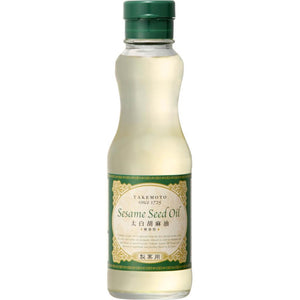 Takemoto Untoasted White Sesame Oil For Baking 200g - YOYO JAPAN