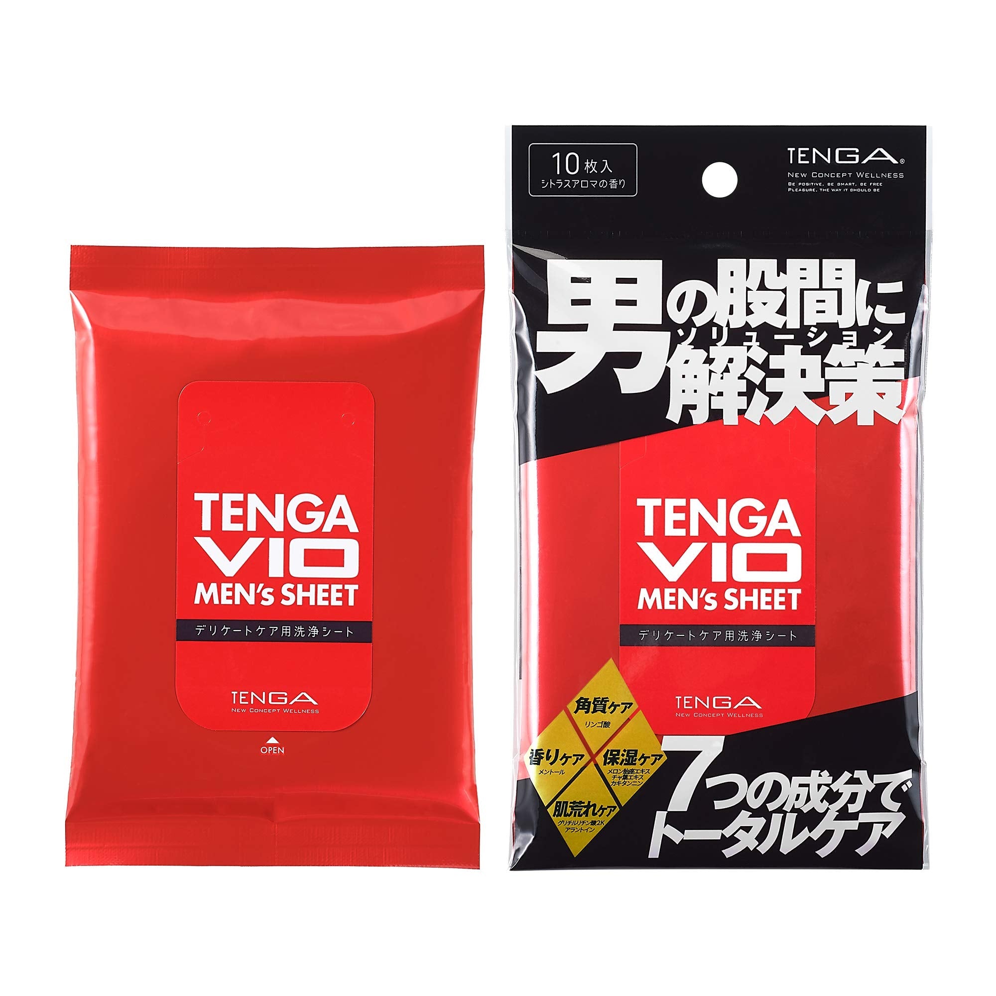 Tenga Vio Men's Sheet Citrus Aroma - YOYO JAPAN