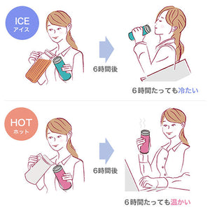 Blue Tiger 300ml - Portable Insulated Mug Bottle Mmp-J031Aa - YOYO JAPAN