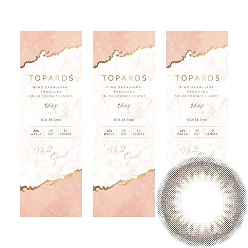 Topaz Topards One Day Opal -5.00 10 Pieces 3 Boxes Japan - YOYO JAPAN