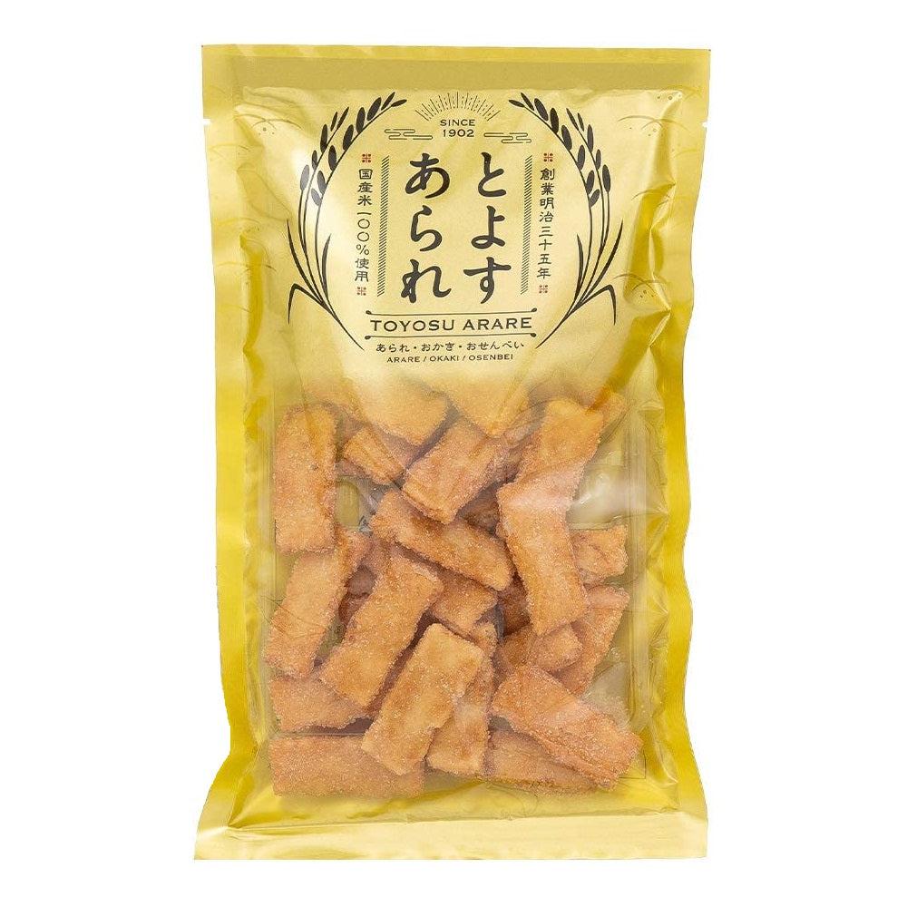 Toyosu Arare Zarame Sugar Coated Japanese Rice Crackers 65g (Pack of 3) - YOYO JAPAN