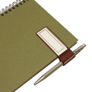 Midori Black Travelers Notebook Pen Holder Sticker 82262-006 - YOYO JAPAN