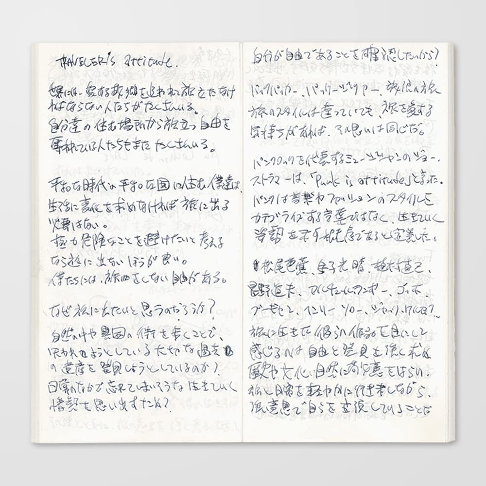 Midori Traveler's Notebook Refill Lightweight Paper Regular Size 14287006 - YOYO JAPAN