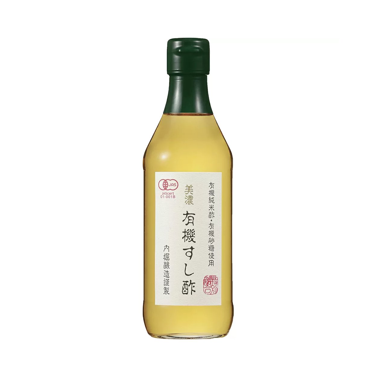 Uchibori Japanese Organic Sushi Rice Vinegar 360ml - YOYO JAPAN