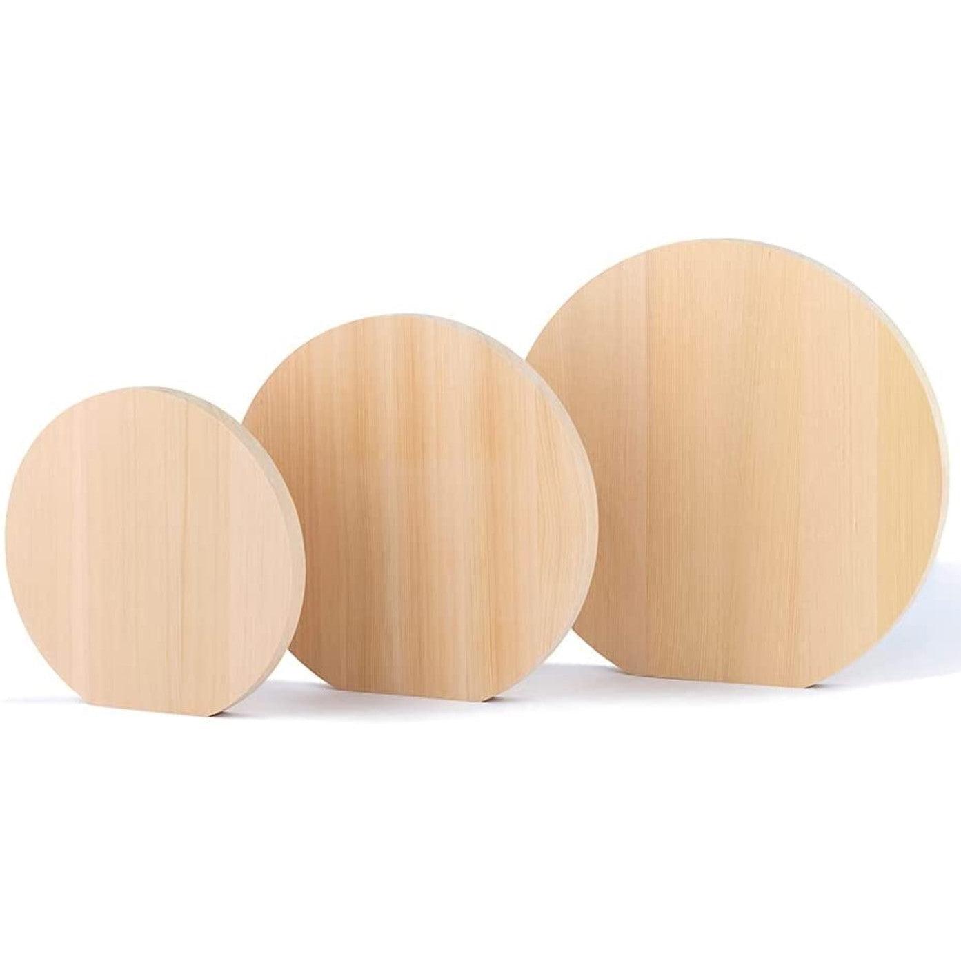 Umezawa Round Hinoki Cutting Board - YOYO JAPAN
