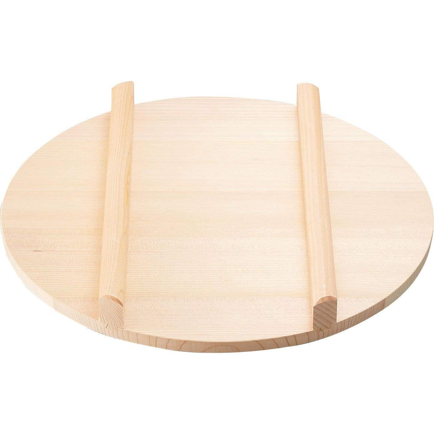 Umezawa Sawara Cypress Lid for Sushi Oke Wooden Bowl 36cm - YOYO JAPAN