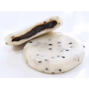 Usagimochi Azuki Bean Paste Filled Dried Mochi Snack Black Sesame Flavor 120g - YOYO JAPAN