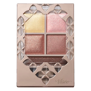 Visee Panorama Eye Palette BE-8 Pink Beige 5.5g - YOYO JAPAN