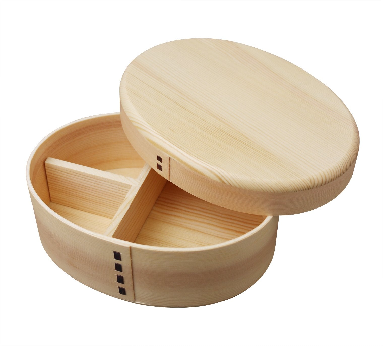 Ruozhao Japan Magewappa Cover Single Tier Lunch Box Oval Earl Finish Natural Life01 - YOYO JAPAN